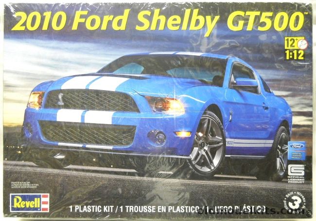 Revell 1/12 2010 Ford Shelby GT500 - Mustang, 85-2623 plastic model kit