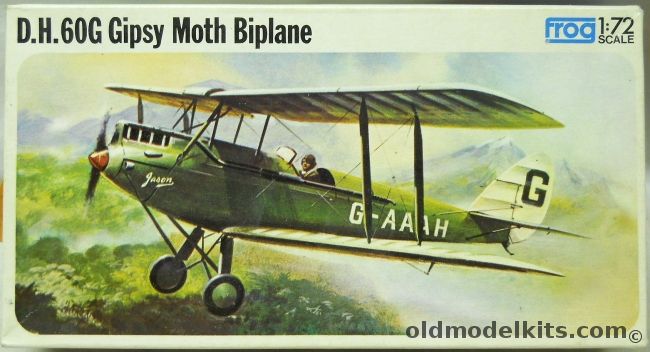 Frog 1/72 TWO DH-60G Gipsy Moth, F169 plastic model kit