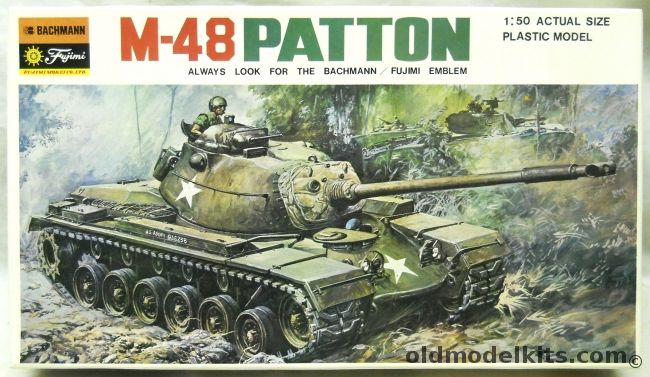 Fujimi 1/45 M-48 Patton  - Motorized, 0734 plastic model kit