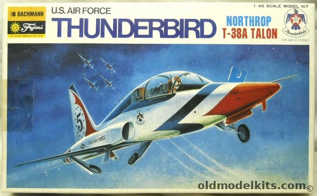 Fujimi 1/48 US Air Force Thunderbirds Northrop T-38A Talon, 0789 plastic model kit