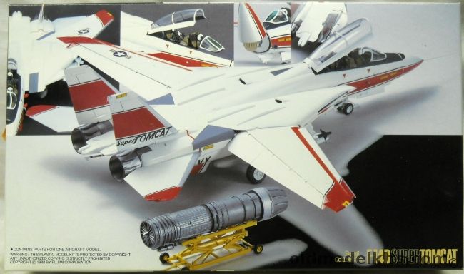Fujimi 1/72 Grumman F-14D Super Tomcat - Royal Collection, 34002 plastic model kit
