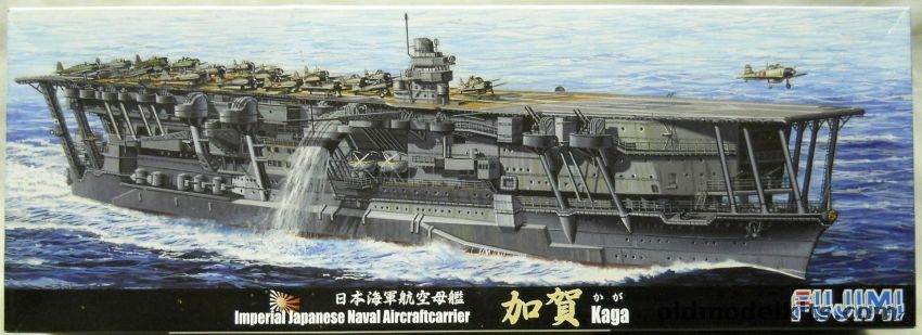 Fujimi 1/700 IJN Aircraft Carrier Kaga, 430300 plastic model kit