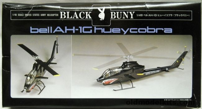 Fujimi 1/48 Bell AH-1G Black Bunny -  334th Armed Helicopter Co. 'Playboys' at Bien Hoa in April of 1968, 5A-57-800 plastic model kit