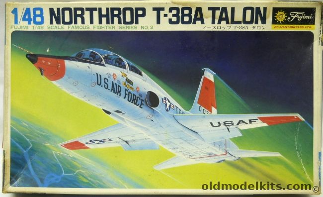 Fujimi 1/48 Northrop T-38A Talon - US Air Force / US Navy Patuxent River Test Pilot School / 1000th Production T-38A, 5A2-400 plastic model kit