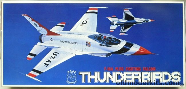 Fujimi 1/72 F-16A Fighting Falcon Thunderbirds, 7AE4 plastic model kit