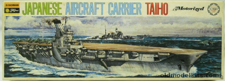 Fujimi 1/700 Taiho Aircraft Carrier Motorized -  First Issue, 802-600 plastic model kit