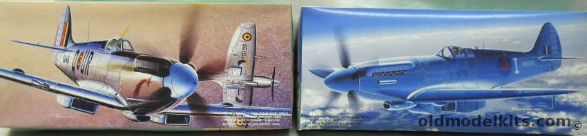 Fujimi 1/72 Spitfire F.Mk.14E Belgian Escadrille And Spitfire P.R.Mk.19 Blue Invader, C-11 plastic model kit