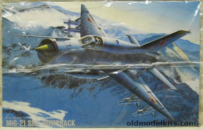 Fujimi 1/72 Mig-21 SMT Humpback - USSR - Bagged, H-22 plastic model kit