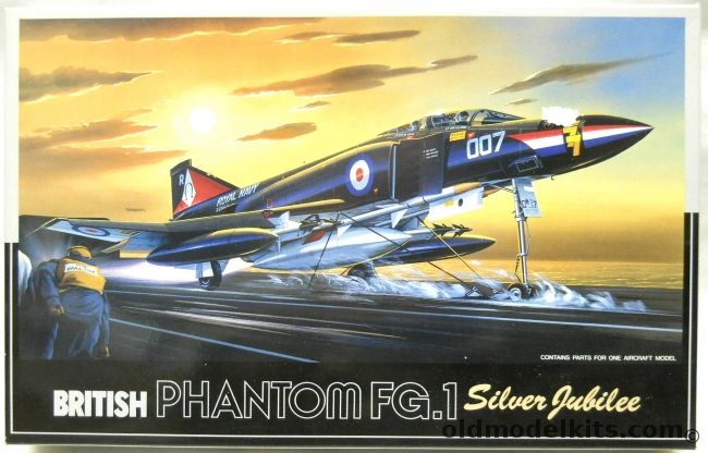 Fujimi 1/72 British Phantom FG.1 (FG1 / F-4) - Royal Navy 892 Sq 'Silver Jubilee' / RAF 43 Sq / RAF 111 Sq, H-6 plastic model kit