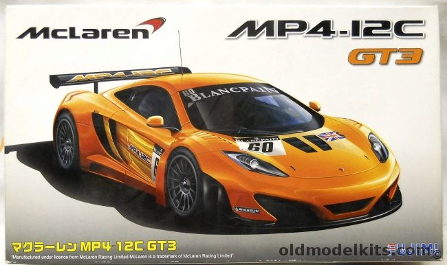 Fujimi 1/24 McLaren MP4-12C GT3 - (MP412C), RS-44 plastic model kit