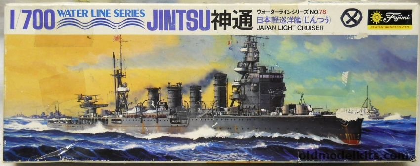 Fujimi 1/700 IJN Jintsu Light Cruiser, WLC078-400 plastic model kit