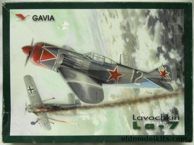 Gavia 1/48 Lavochkin La-7 - Plus Eduard Zoom Color PE And Mask - Maj F.M. Kosolapov 937 FAD / Maj I.N. Kozhedub 176 GFAR / 1st Fighter Air Regiment, 005-1201 plastic model kit