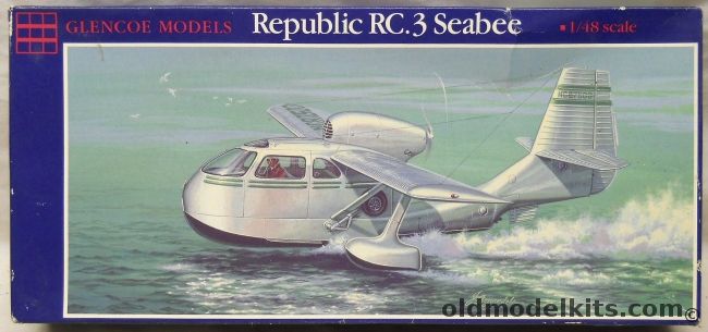 Glencoe 1/48 RC3 SeaBee - US Civil / Israeli Air Force / Great Britain Civil - (R-3C), 05104 plastic model kit