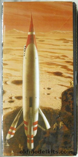 Glencoe 1/144 Mars Liner TWA Disney Moonliner Rocket to the Moon - (ex Strombecker), 06914 plastic model kit