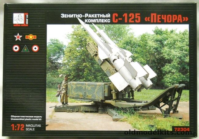 Gran Ltd 1/72 SA-3 Goa Anti-Aircraft Missile System S-125 Neva/Pechora, 72304 plastic model kit