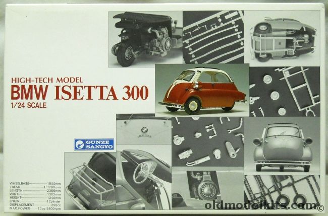 Gunze Sangyo 1/24 BMW Isetta 300 High Tech, G-217 plastic model kit