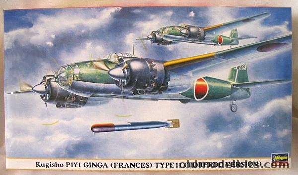 Hasegawa 1/72 P1Y1 Ginga Frances Type 11, 00025 plastic model kit