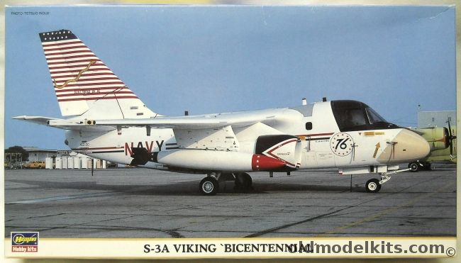 Hasegawa 1/72 S-3A Viking Bicentennial, 00156 plastic model kit