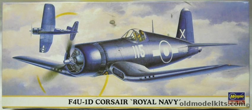 Hasegawa 1/72 F4U-1D Corsair Royal Navy - (F4U), 00296 plastic model kit