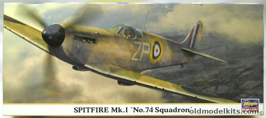 Hasegawa 1/72 Spitfire Mk.I - No.74 Squadron, 00363 plastic model kit