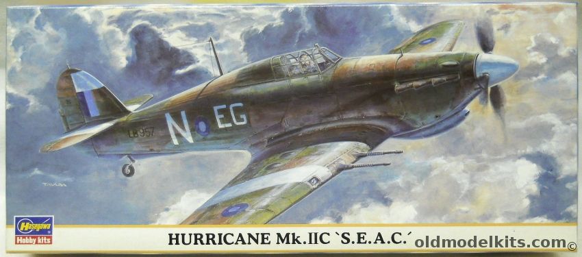 Hasegawa 1/72 Hurricane Mk.IIC SEAC, 00648 plastic model kit