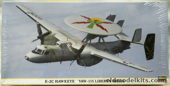 Hasegawa 1/72 E-2C Hawkeye VAW-115 Liberty Bells, 00953 plastic model kit