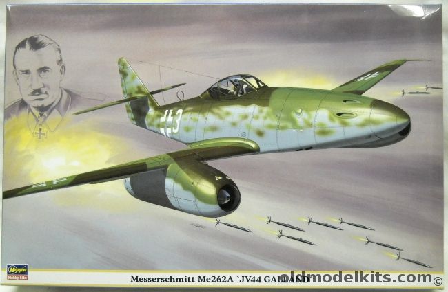 Hasegawa 1/32 Messerschmitt Me-262A JV44 Galland, 08123 plastic model kit