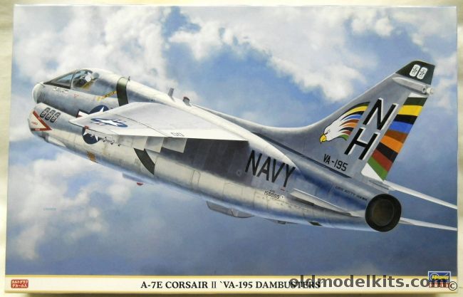 Hasegawa 1/48 A-7E Corsair II  VA-195 Dambusters, 09465 plastic model kit