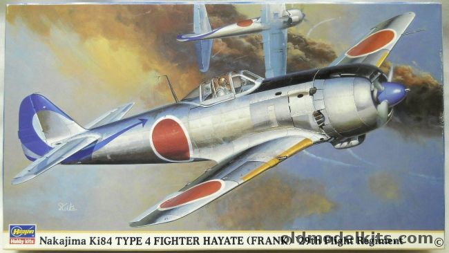 Hasegawa 1/48 Nakajima Ki-84 Type 4 Hayate Frank - 29th Flight Regiment, 09476 plastic model kit