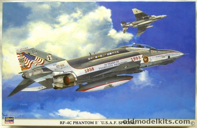 Hasegawa 1/48 RF-4C Phantom II  USAF Special - 35 Years Of Phabulous Phantoms Alabama, 09629 plastic model kit