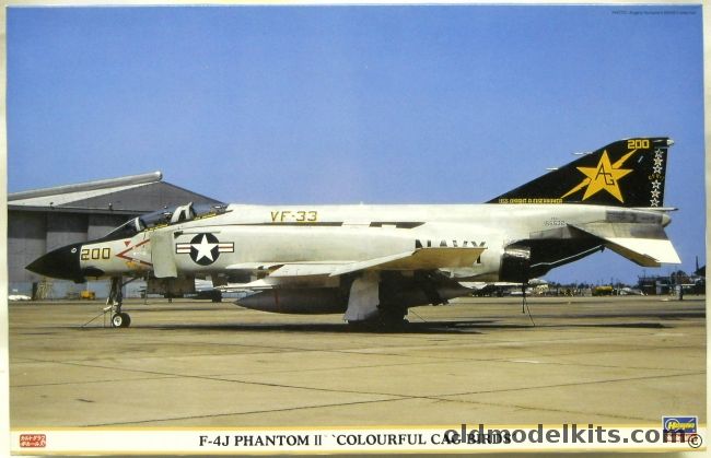 Hasegawa 1/48 F-4J Phantom II Colorful CAG Birds, 09778 plastic model kit