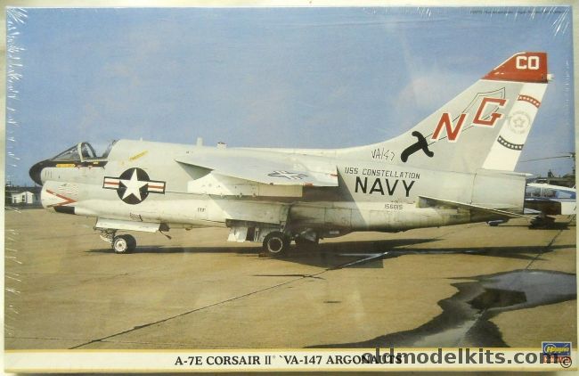 Hasegawa 1/48 A-7E Corsair II  VA-147 Argonauts, 09854 plastic model kit