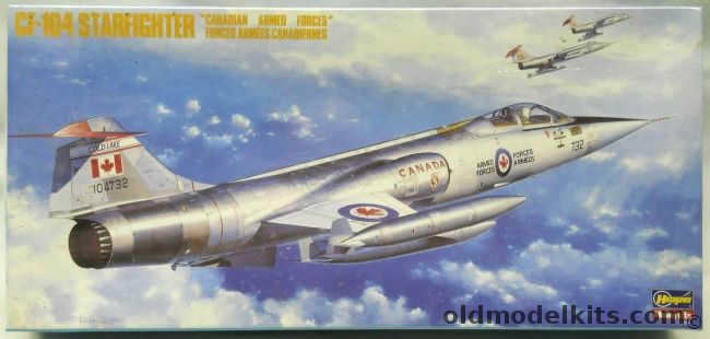 Hasegawa 1/72 Lockheed CF-104G Starfighter Canadian Armed Forces, 1005 plastic model kit