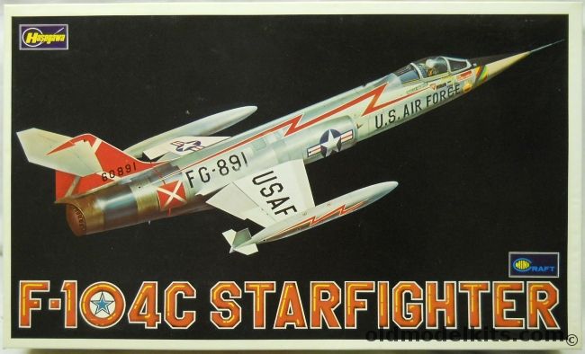 Hasegawa 1/32 F-104C Starfighter, 104 plastic model kit