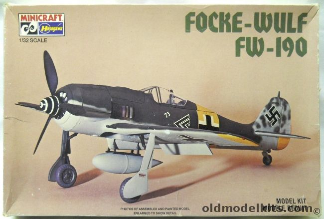 Hasegawa 1/32 Focke-Wulf FW-190 - A5-A3 / A7-R3 / A8-R3 / G-3, 1060 plastic model kit