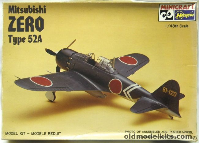 Hasegawa 1/48 Mitsubishi A6M5 Zero Type 52, 1199 plastic model kit