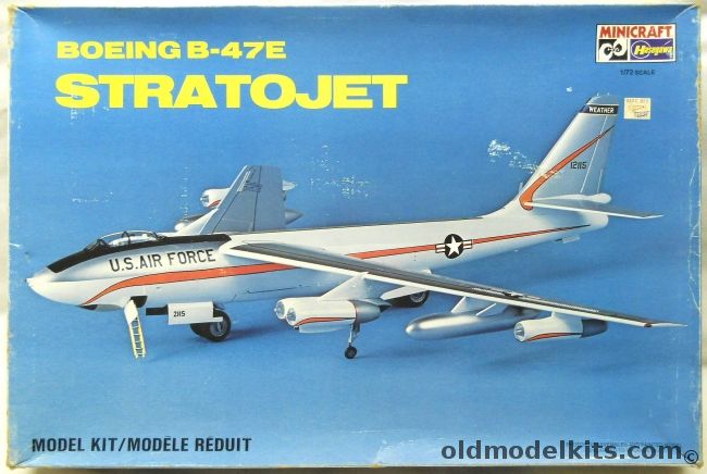 Hasegawa 1/72 Boeing B-47E Stratojet, 1223 plastic model kit