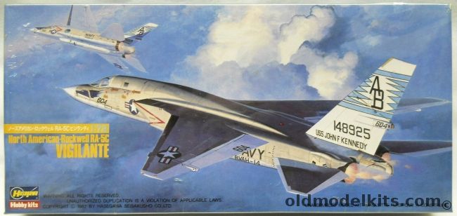 Hasegawa 1/72 RA-5C Vigilante - RVAH-14 / RVAH-9, 805 plastic model kit