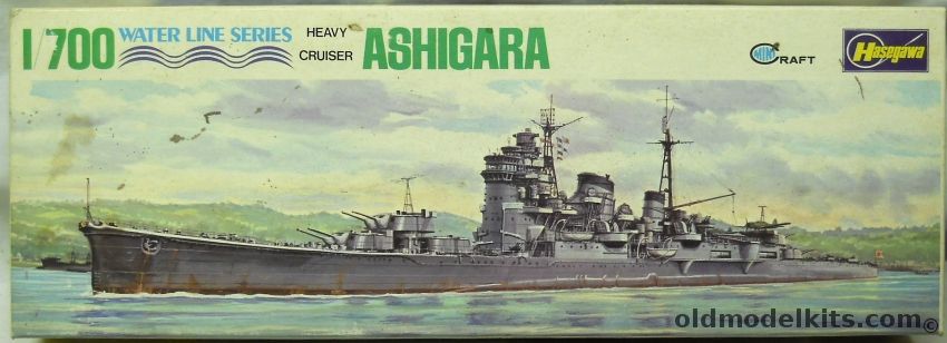 Hasegawa 1/700 IJN Ashigara Heavy Cruiser, B-4-200 plastic model kit