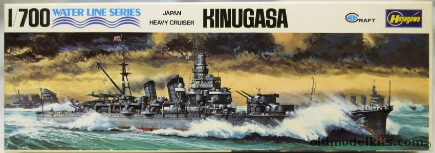 Hasegawa 1/700 Kinugasa Heavy Cruiser - IJN, B31-200 plastic model kit