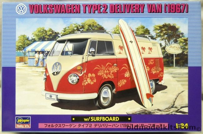 Hasegawa Model kit 1/24 Volkswagen Type 2 Delivery Van 1967 