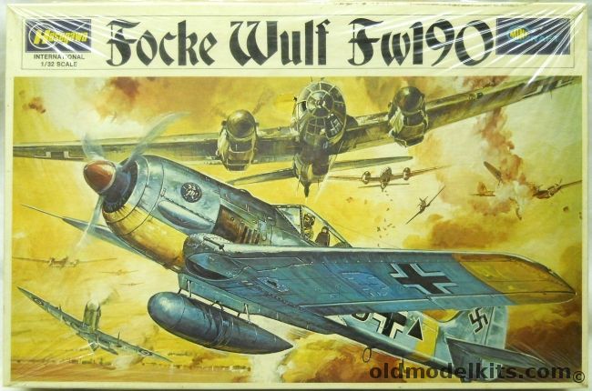 Hasegawa 1/32 Focke-Wulf FW-190 - A5-A3 / A7-R3 / A8-R3 / G-3, JS-060 plastic model kit