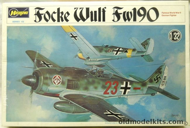 Hasegawa 1/32 Focke-Wulf FW-190 A5-U3 / A7-R3 / A8-R3 / G-3, JS060-400 plastic model kit