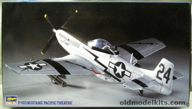 Hasegawa 1/48 P-51D Mustang Pacific Theater, JT113 plastic model kit