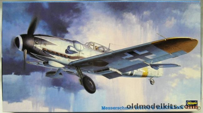 Hasegawa 1/48 Messerschmitt Bf-109 G-6 Hartmann - 7/JG52 Oblt Erich Hartmann Late 1944 Or 9/JG52 Oblt. Erich Hartmann Oct 1943 - (Bf109G6), JT145 plastic model kit