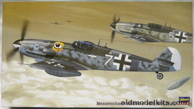 Hasegawa 1/48 Messerschmitt Bf-109 G-6 - JG51 Molders - (Bf109G6), JT156 plastic model kit