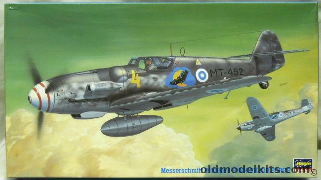 Hasegawa 1/48 Messerschmitt Bf-109 G-6 Finnish Air Force, JT163 plastic model kit