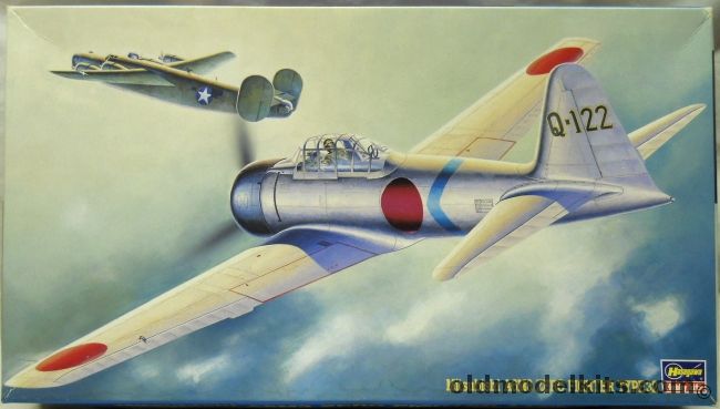 Hasegawa 1/48 Mitsubishi A6M3 Zero Fighter Type 32, JT18 plastic model kit