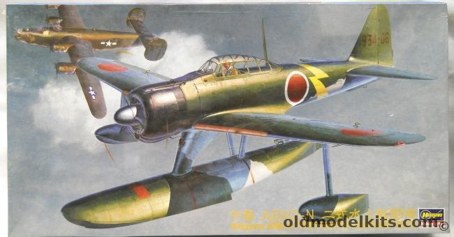 Hasegawa 1/48 Nakajima A6M2-N Type 2 Rufe, JT69 plastic model kit