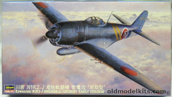 Hasegawa 1/48 Kawanishi N1K2-J Shindenkai George - Early Version - (N1K2)J, JT73 plastic model kit